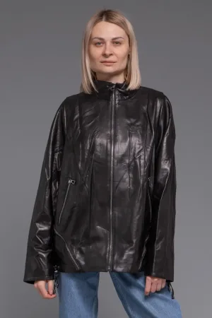 Куртка з натуральної шкіри SIZE +