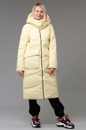 Пуховик TOWMY 3530 lemon yellow