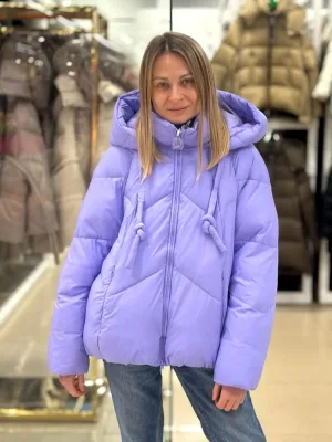 Пуховик TOWMY 2320 lavender