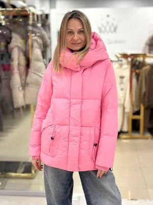 Пуховик TOWMY D321 rouge pink