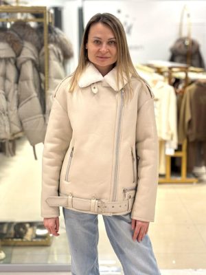 Жіноча дублянка авіатор