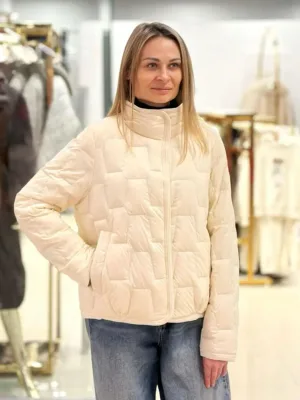 Куртка CHANEVIA 25115 Cream White