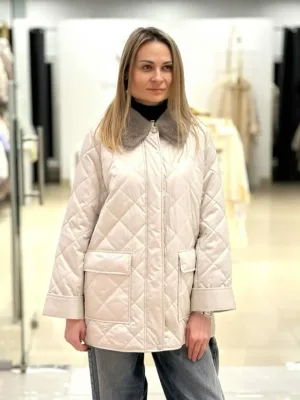 Куртка CHANEVIA 25130 Light Grey