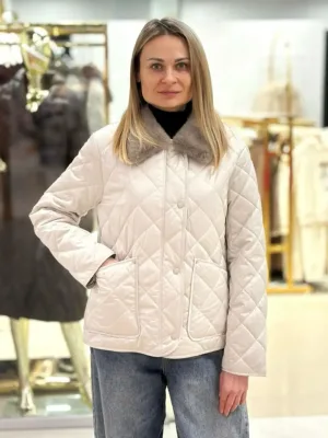 Куртка CHANEVIA 25128 Light Grey