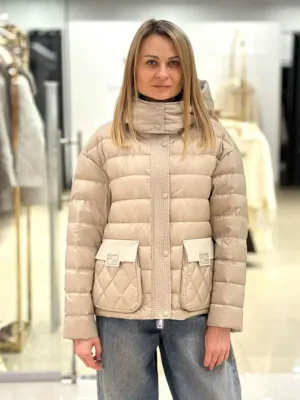 Куртка CHANEVIA 25125 Light Grey