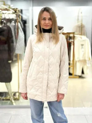 Куртка CHANEVIA 25135 Cream White