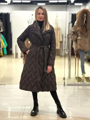 Плащ CHANEVIA 25123 Brown