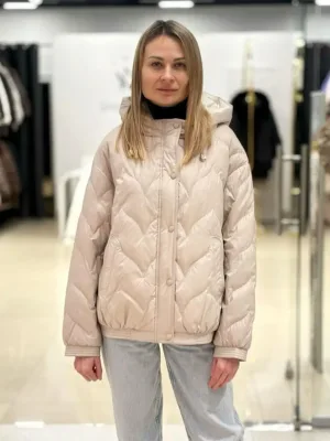 Куртка CHANEVIA 25133 Light Grey