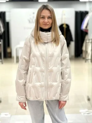 Куртка CHANEVIA 25138 Light Grey