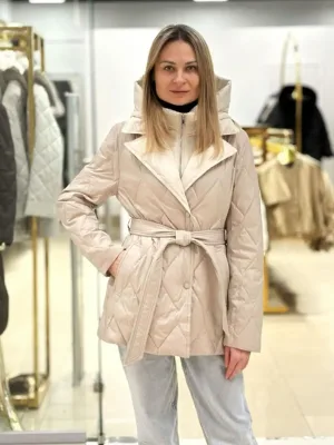 Куртка CHANEVIA 25136 Light Grey