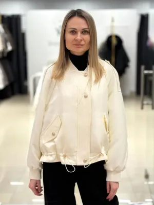 Тренч CHANEVIA 9913 Cream White