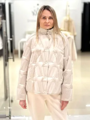 Куртка CHANEVIA 25137 Light Grey