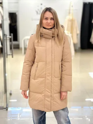 Пуховик Daser 616 beige