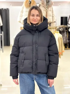Пуховик TOWMY A056 BLACK