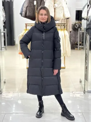 Пуховик Chanevia 25029 BLACK