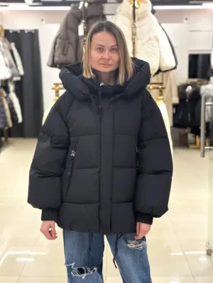 Пуховик TOWMY E037 BLACK
