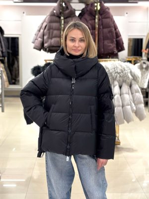 Пуховик Chanevia 25030 BLACK