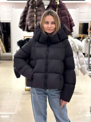 Пуховик Chanevia 25563 BLACK