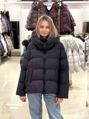 Пуховик Chanevia 25562 BLACK