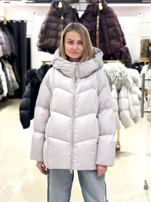 Пуховик Chanevia 25560 GREY