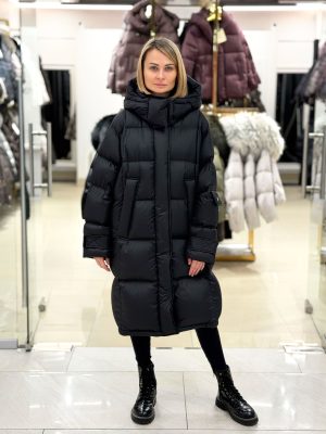 Пуховик Chanevia 25528 BLACK
