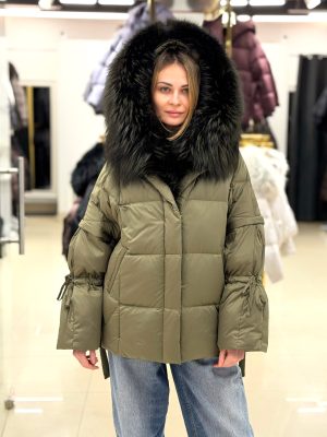 Пуховик — парка Chanevia 25520 GREEN