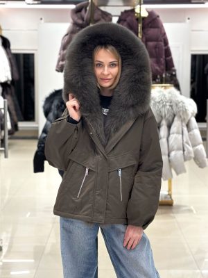 Парка Chanevia 25511 OLIVE GREEN