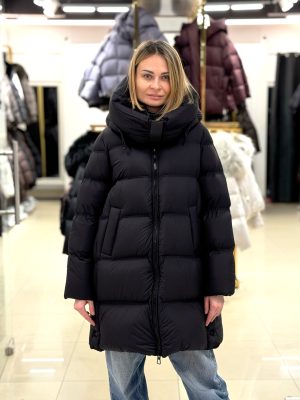 Пуховик Chanevia 25620 BLACK