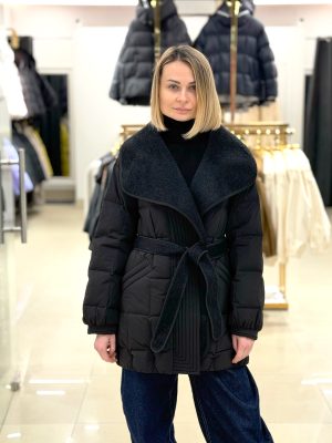 Жіноче пальто CHANEVIA 25586 BLACK