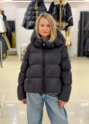 Пуховик Chanevia 25563 BLACK