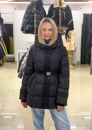 Пуховик Chanevia 26091 BLACK