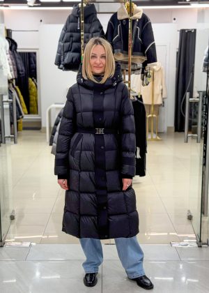 Пуховик Chanevia 26090 DARK-BLUE